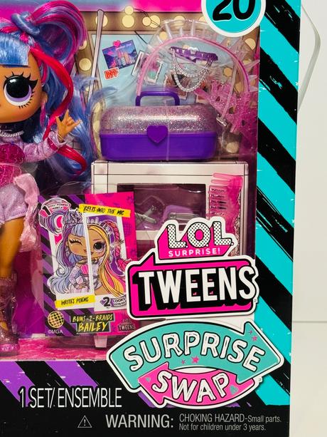 Lol surprise omg tweens bailey bábika, 