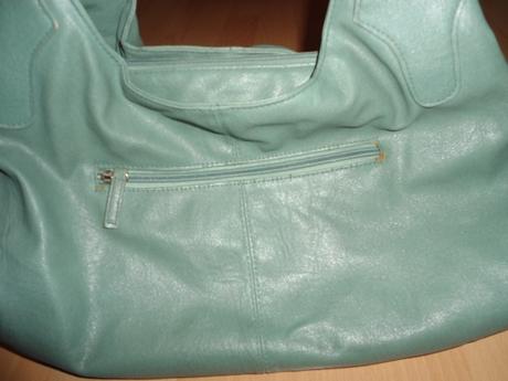 Bledozelena damska kabelka,