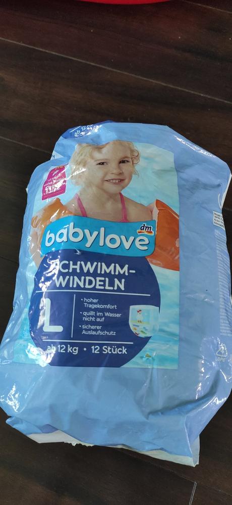 Plienky do vody, babylove,11 kg - 25 kg