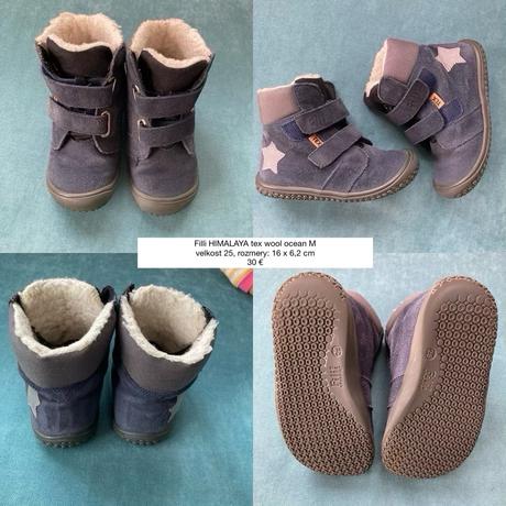 Barefoot čižmičky filii himalaya, filii,25