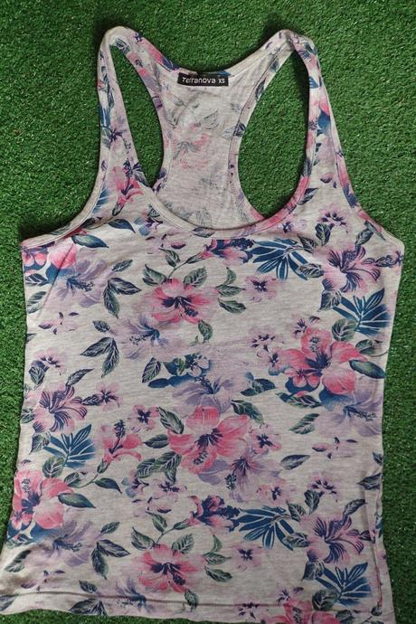 Kvetinkové tielko, terranova,xs