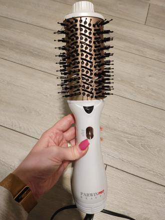 Teplovzdušná kefa parwin pro - biela,