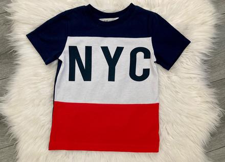 H&m tričko s blokmi veľ. 98/104, h&m,104