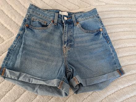Riflové kraťasy, h&m,36