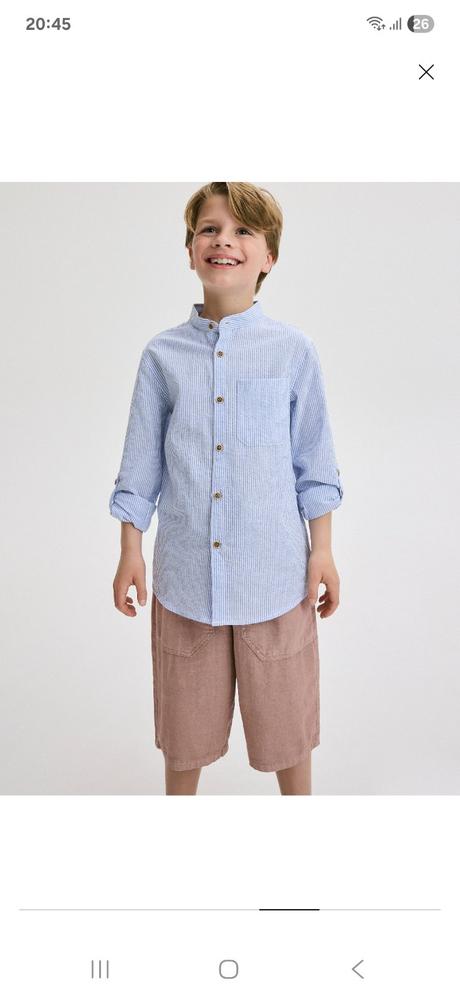 Bavlnena trendy kosela top stav, reserved,158