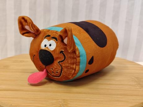 Retro zberateľský plyšový scooby-doo valček tsum,