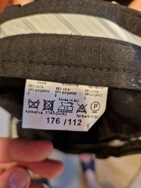 Nohavice oblekové 176/112, 54