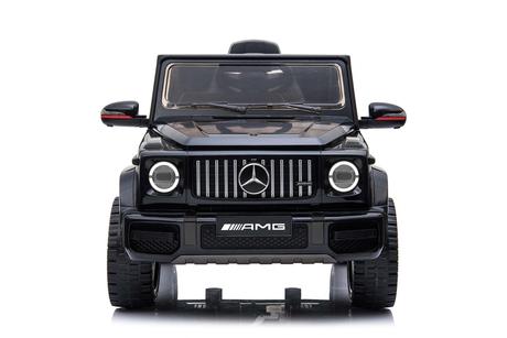Elektrické autíčko mercedes g, čierne, jednomiestn,