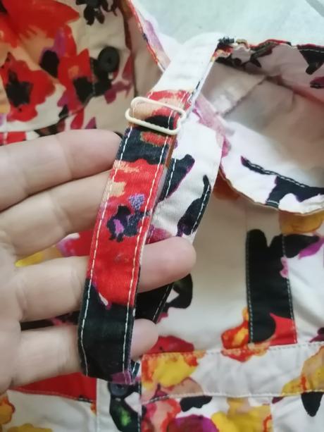 Krásny elastický kvet. overal lindex, v40, bavlna, lindex,40