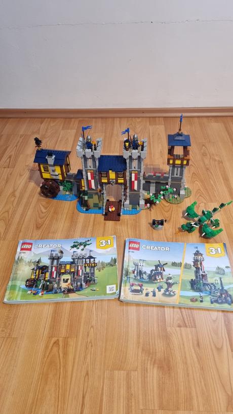 Lego creator stredoveký hrad,
