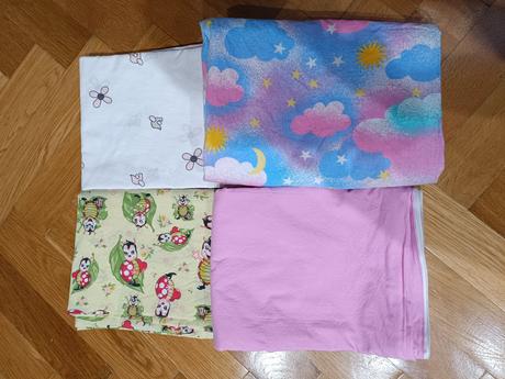 Detské posteľné pradlo, šírka (cm): 85,dĺžka (cm): 110