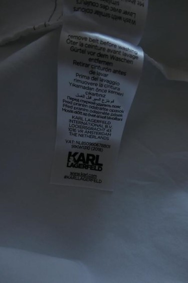 Karl lagerfeld orig. nadcasove s vreckami m/l, m