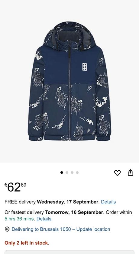 Zimna bunda lego, lego,116