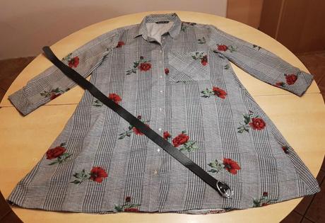 Predám košeľové šaty stradivarius veľ.s, stradivarius,s