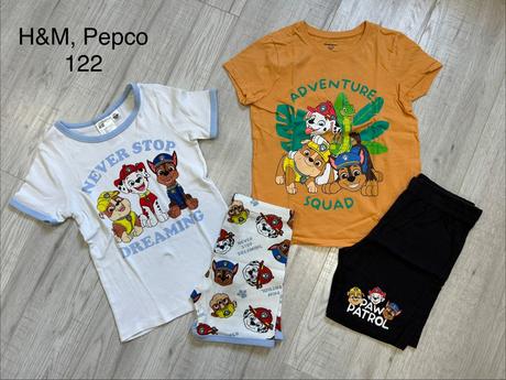Pyžama - balík, h&m,122