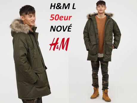 Zimná bunda hm, zimná bunda gate, h&m,l