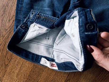 Levis jemné strečové chlapčenské rifle, levis,158