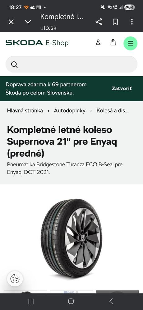 Kolesa na auto, škoda