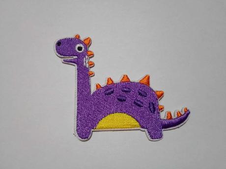 Nažehľovačka fialový dinosaurus (nz416), 