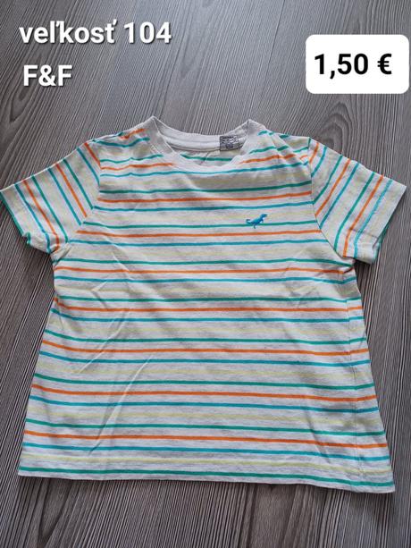 Tričká s krátkym rukávom, 104