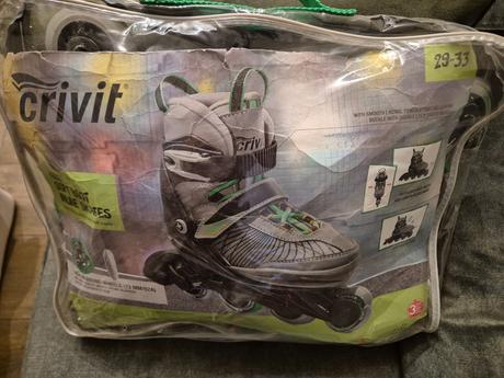 In-line kolieskove korcule 29-33, crivit,29