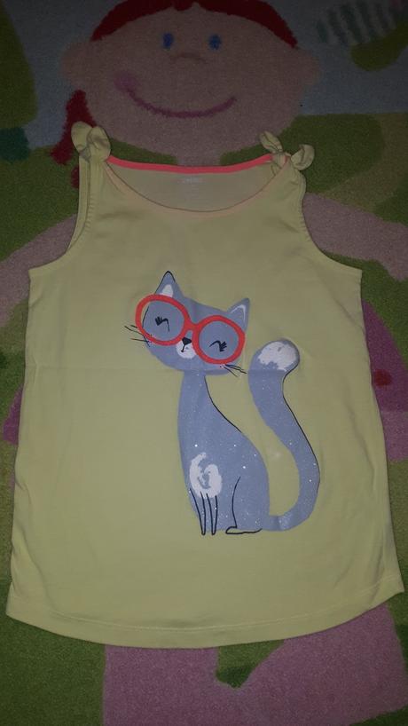 Zlte tricko z usa, gymboree,158