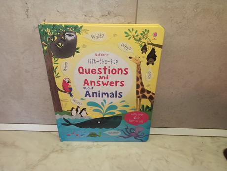 Usborne lift-the-flap - q&a about animals, 