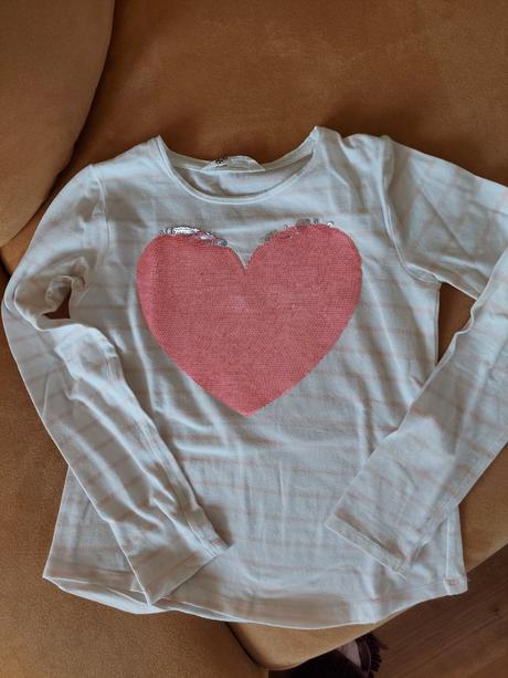 Tríčka dlhý rukáv 134/140, 134