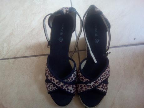 Sandalky na platforme, 40