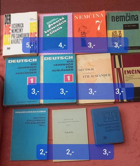 Učebnice - nemecký jazyk, 
