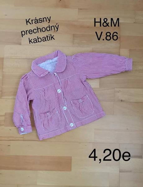 Prechodný kabátik h&m, h&m,86
