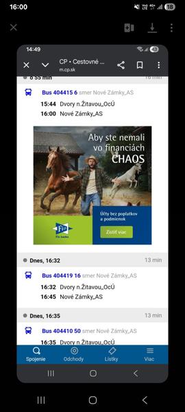 Čo znamená krížik v cestovnom poriadku autobusu?