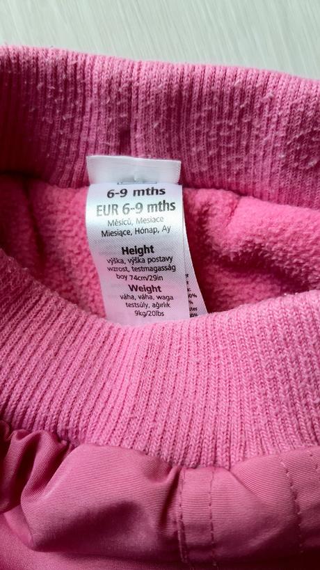 Zateplené nohavice f&f, f&f,74