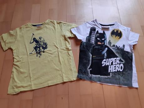 2x tričko 110/116, 110