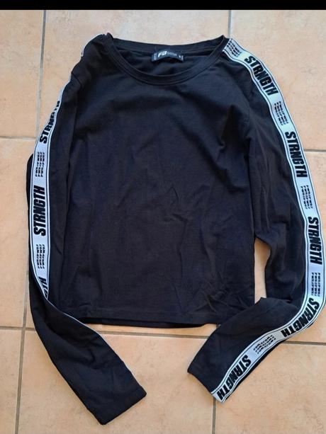 Tričko s nápisom, s