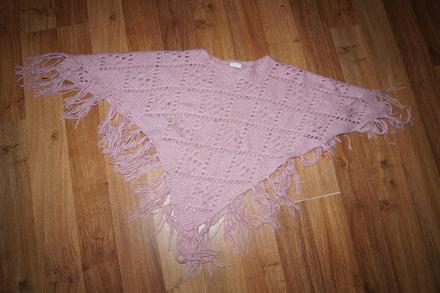 Pletené pončo, next,140