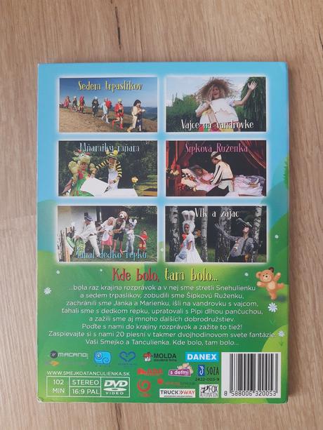 Dvd smejko a tanculienka,