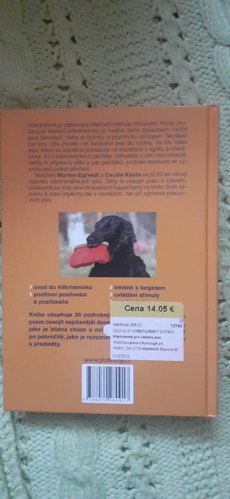 Klikr trénink pro vašeho psa,