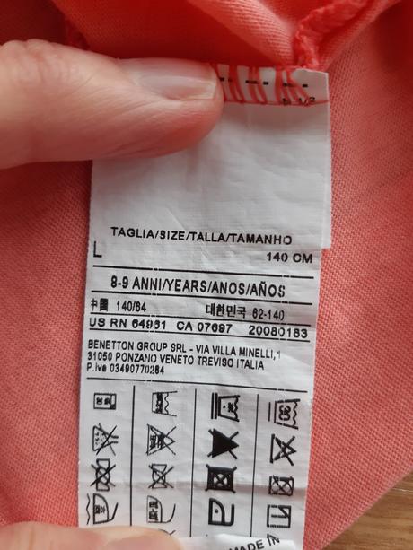 Bavlnené tričko s tweety zn. benetton, benetton,134