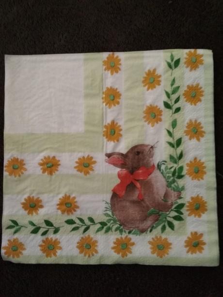 Servítky velkonočné,