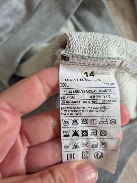 Mikina, benetton,158