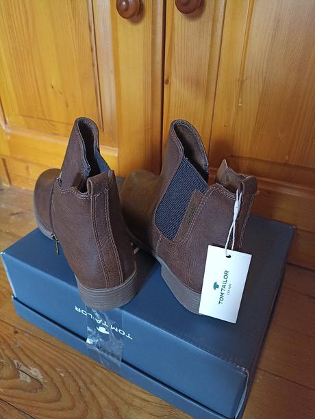 Nové, chelsea čižmičky, tom tailor,36