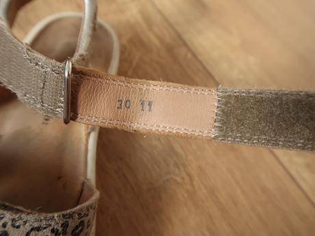 Sandálky superfit sparkle 30 (19,5 cm) tiger, superfit,30