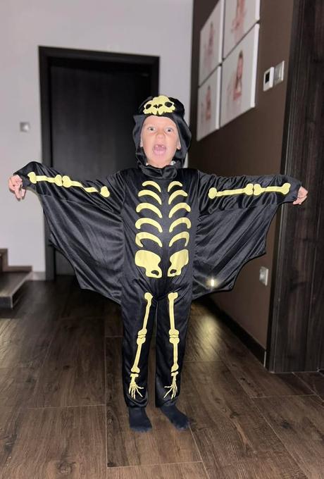 Halloweensky kostým netopier, 