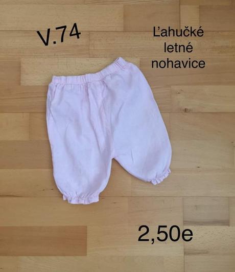 Letné nohavičky, 74