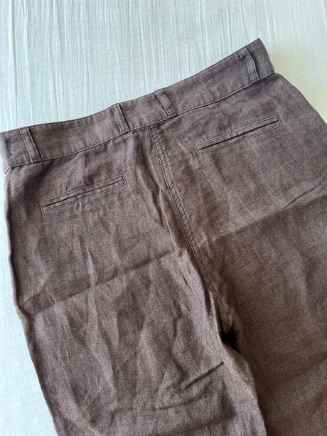 3/4 ľanové nohavice vel.m-l, marks & spencer,40