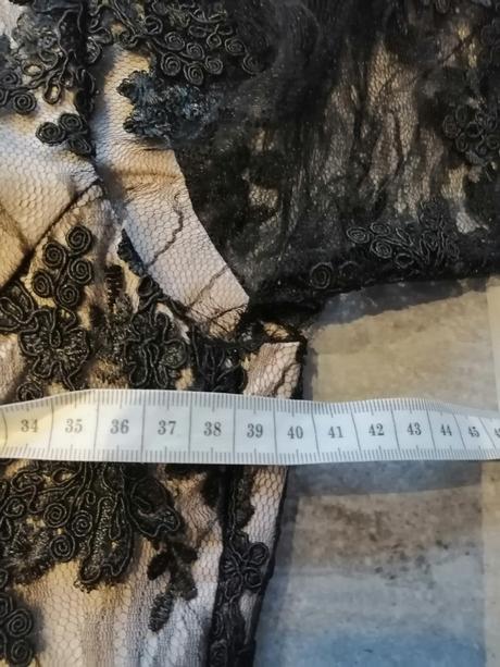 Šik šaty s čipkou, made in italy,v158-164,v34-36, 158