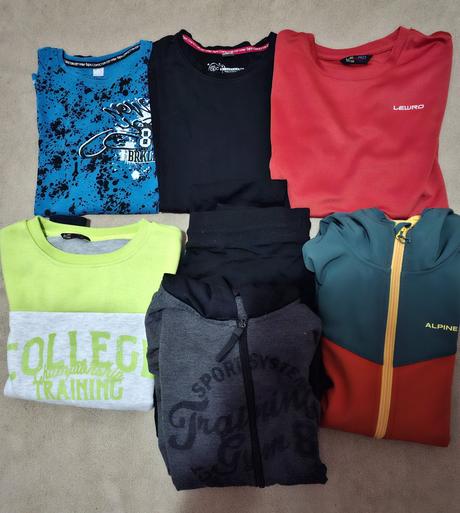 Balík oblečenia, 140–152