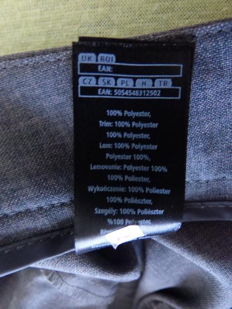 Šedé nohavice, f&f,40