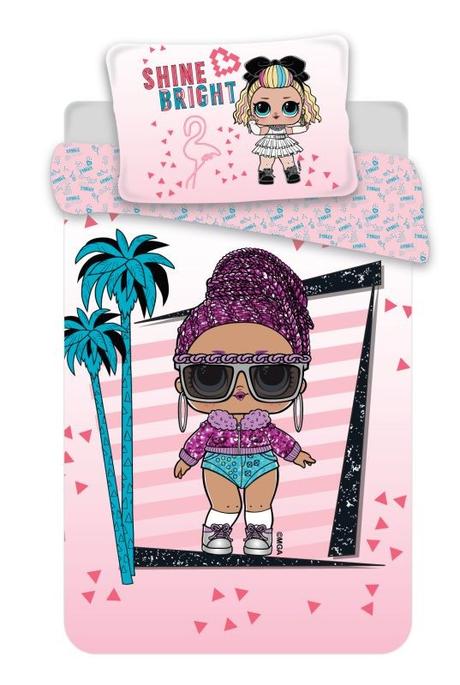 Obliečky lol shine 02 140/200, 70/90, šírka (cm): 140,dĺžka (cm): 200